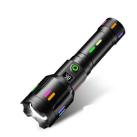 Military-Grade Rechargeable LED Flashlight – 9000 Lumens