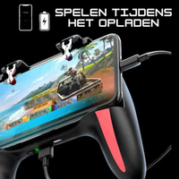 Mobile Gaming Controller - FPS Grip with Cooling and Charging Function