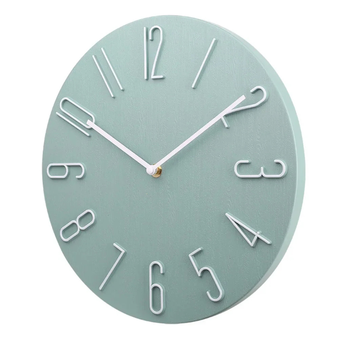 Modern Colorful Living Room Wall Clock