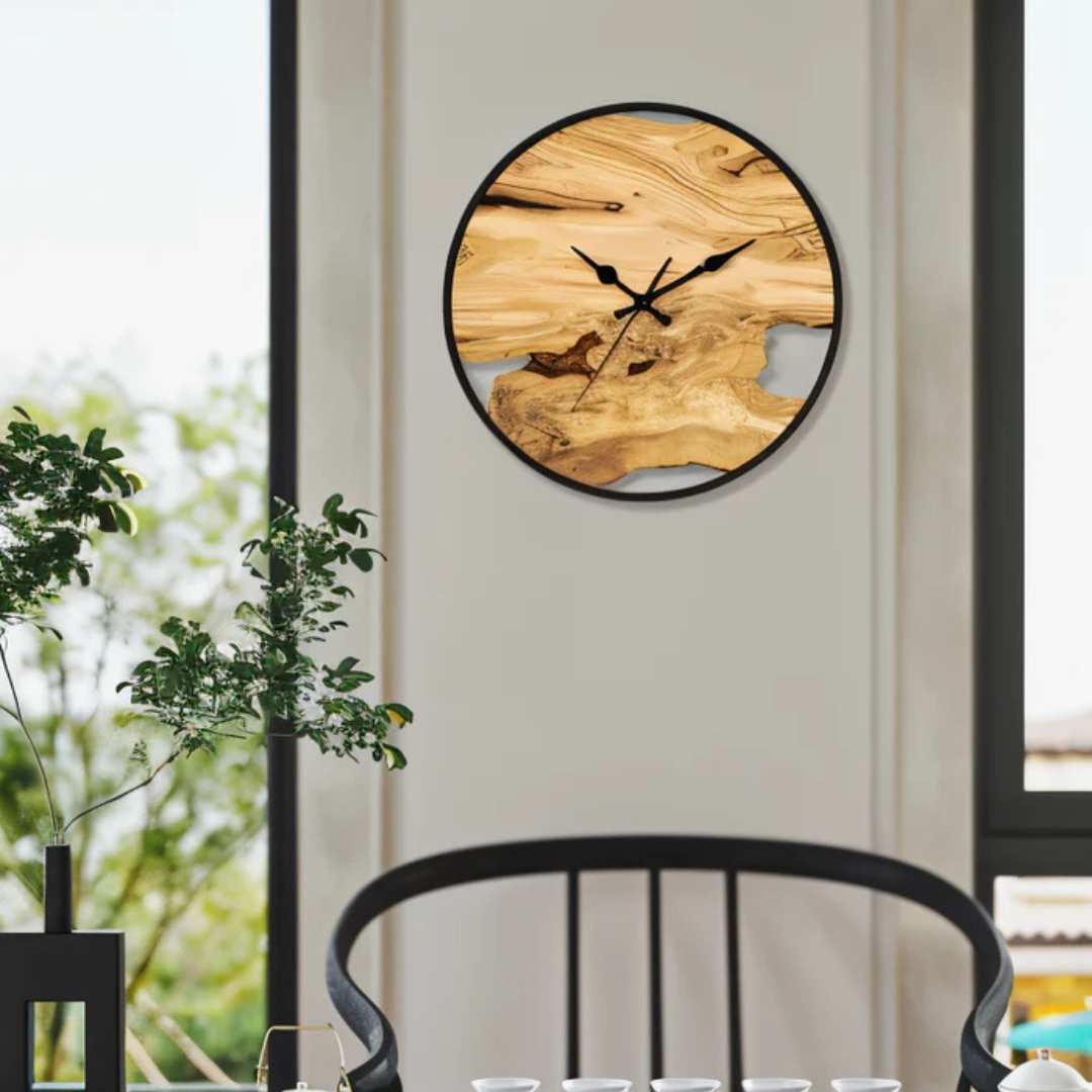 Modern Minimalist Wall Clock Hoopie