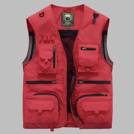Multi-Pocket Summer Vest