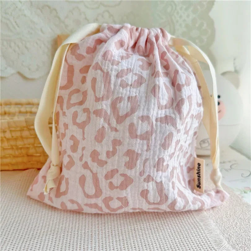 Natural Cotton Storage Bags for Moms