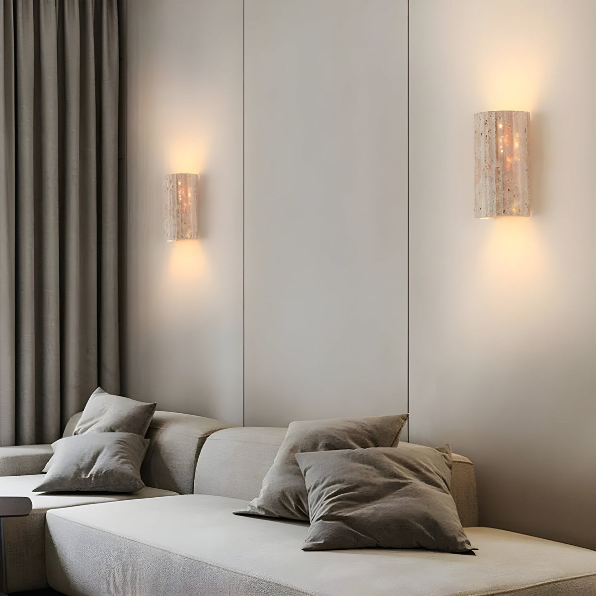 Natural Stone Wall Lamp for an Elegant Interior