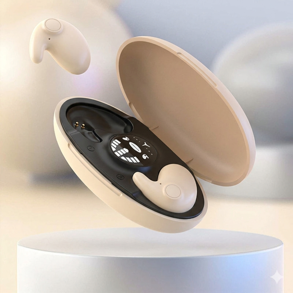 Noise-Cancelling Wireless Sleep Earbuds with Comfort Fit