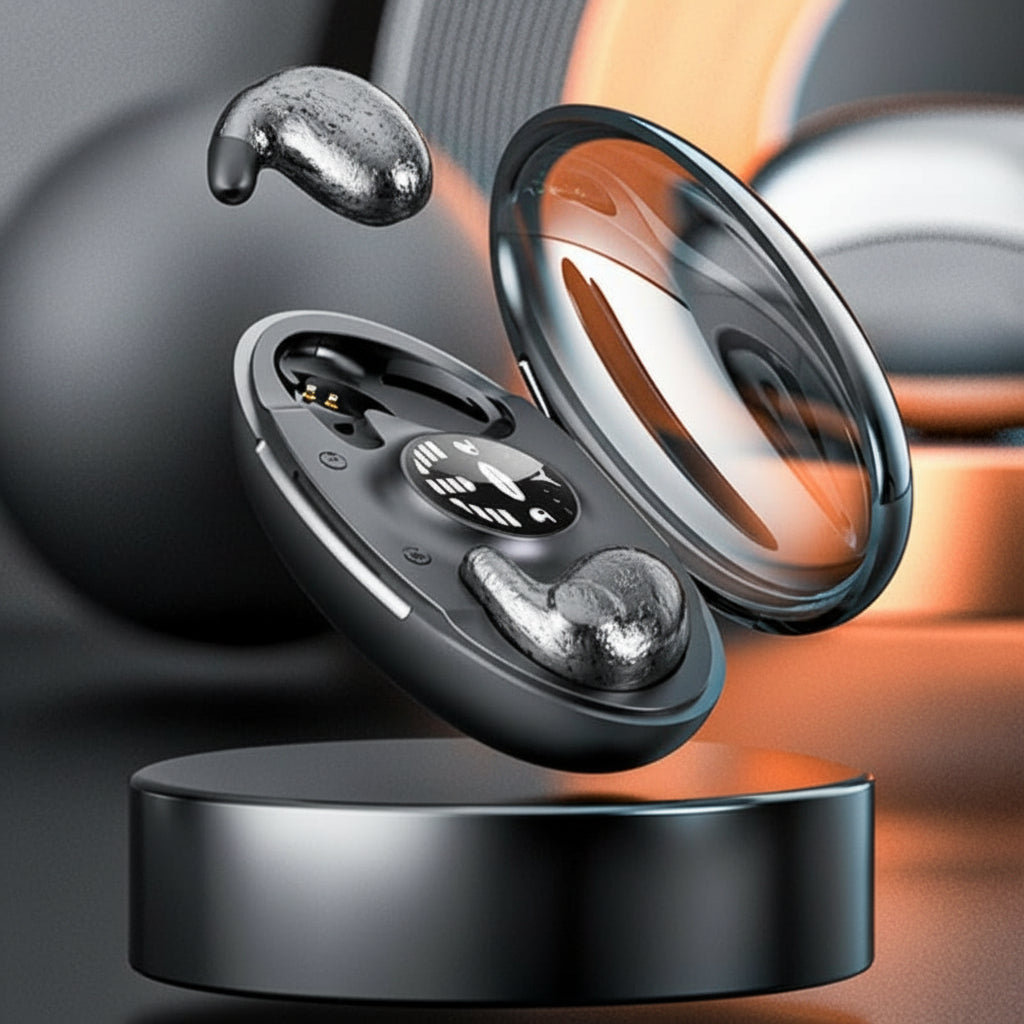 Noise-Cancelling Wireless Sleep Earbuds with Comfort Fit