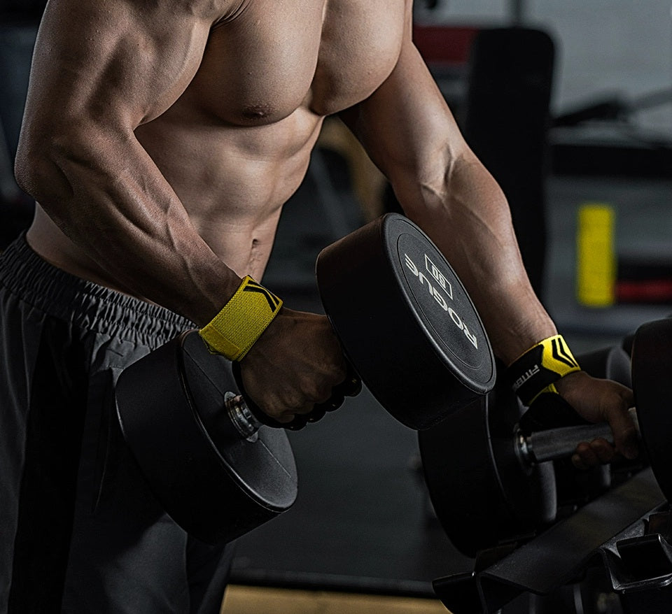 Non-Slip, Anti-Callus Pull-Up Grips and Wrist Gloves