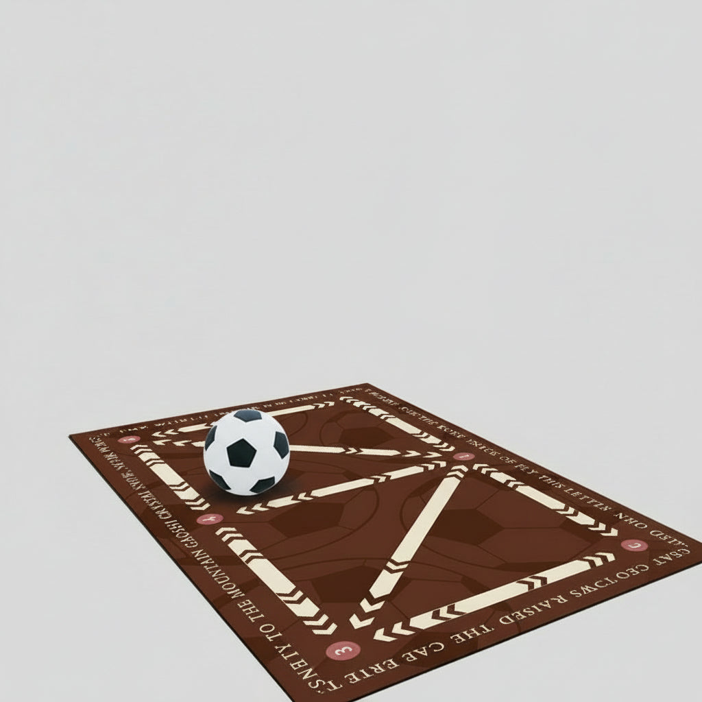 Non-Slip Football Training Mat for Home Ball Control