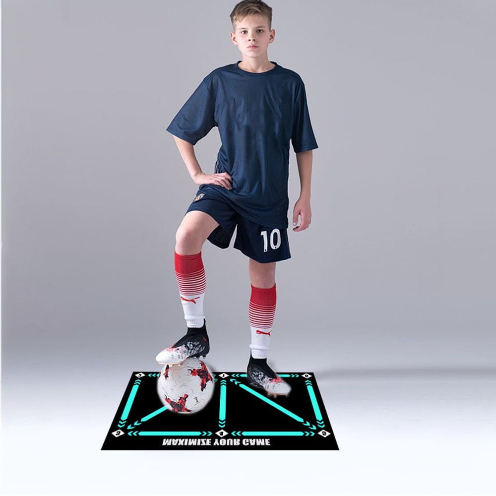 Non-Slip Football Training Mat for Home Ball Control