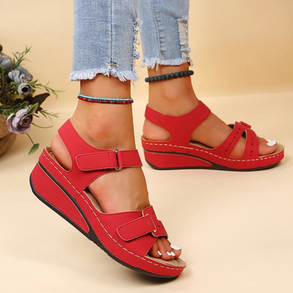 Orthopedic Wedge Sandals - Pain-Relief Footwear