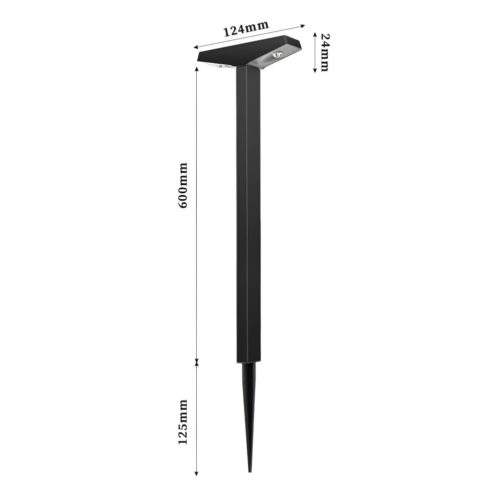 Outdoor Solar Pathway Lights with Dual Lighting Modes & Weatherproof Design