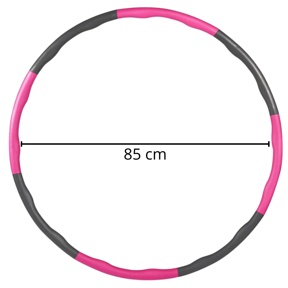 Padded Adjustable Foam Fitness Hula Hoop