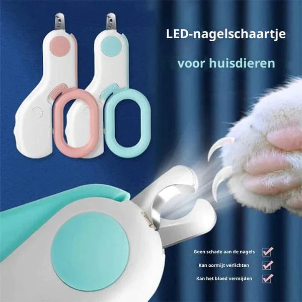 Pet Nail Clippers with Light for Safe and Easy Trimming