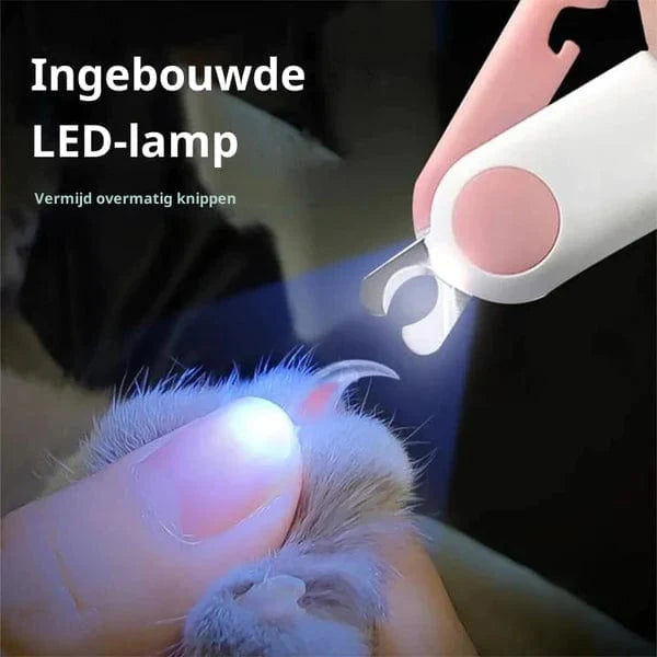 Pet Nail Clippers with Light for Safe and Easy Trimming