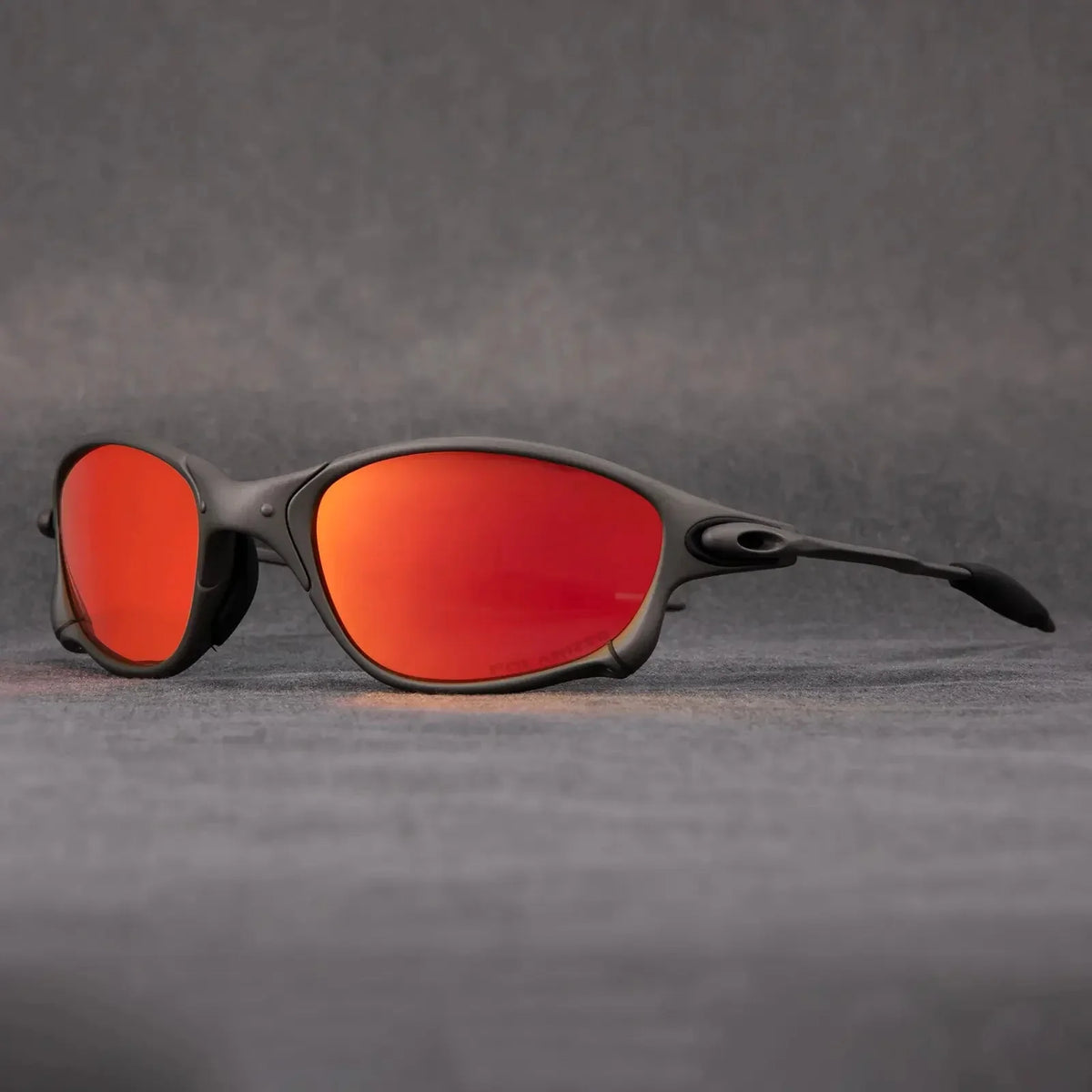 Polarized Sports Sunglasses with Red Lenses