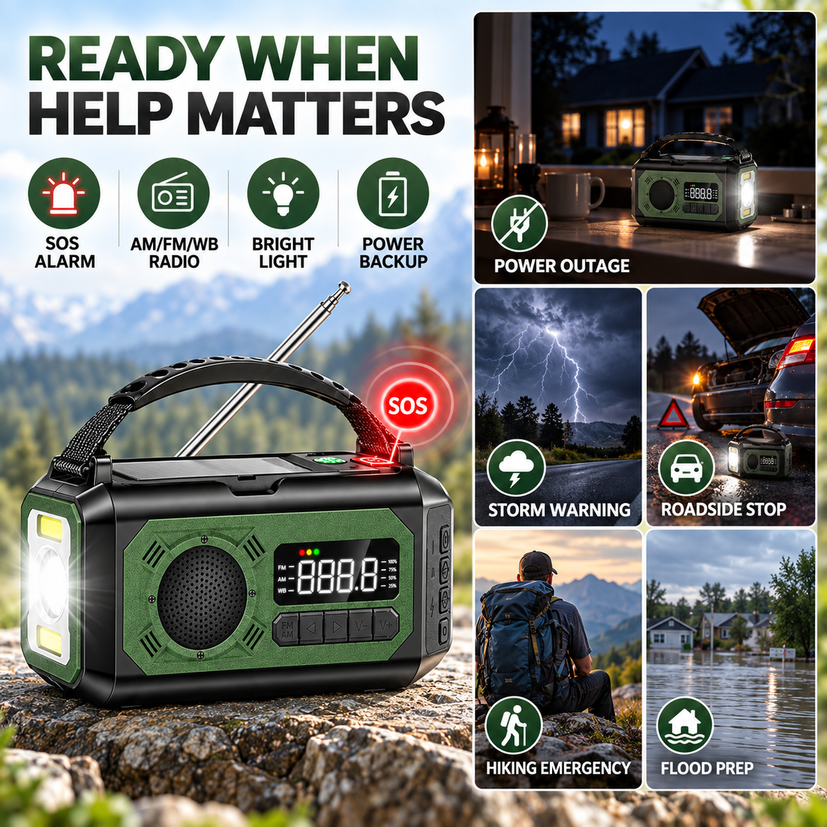 Portable Emergency Radio