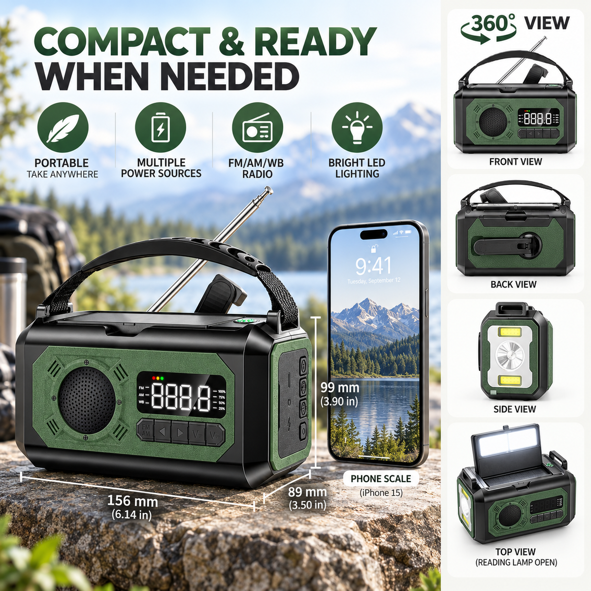 Portable Emergency Radio