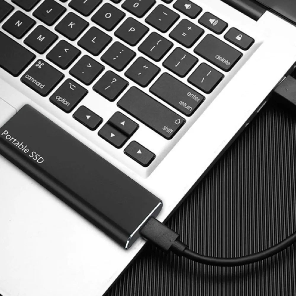 Portable External Hard Drive - Fast USB-C Storage