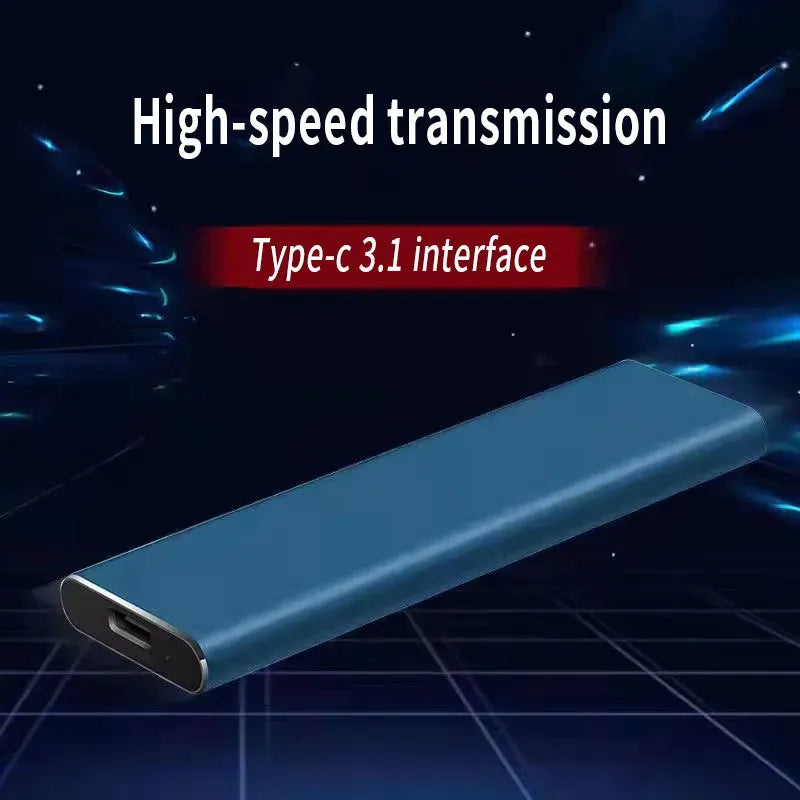 Portable External Hard Drive - Fast USB-C Storage