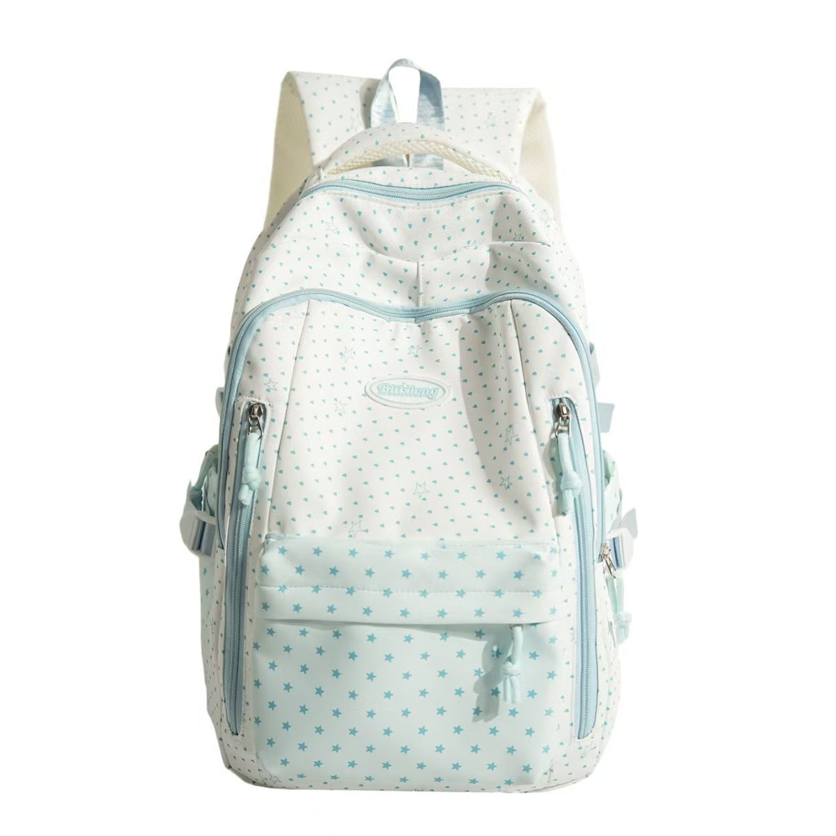 Practical Star-Print Backpack