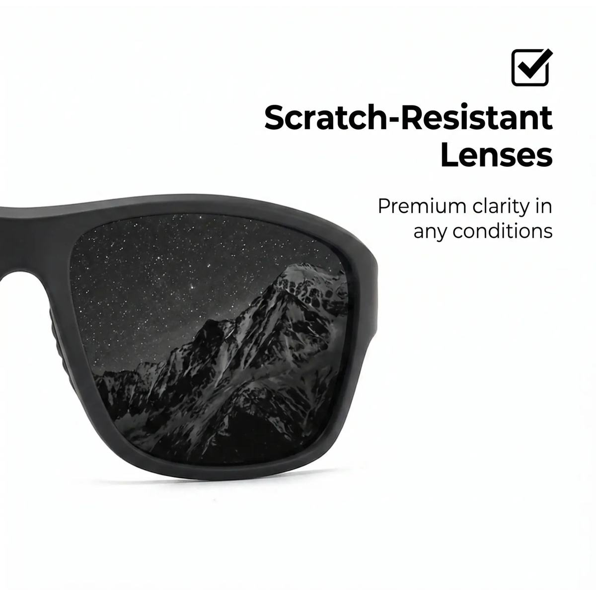 Professional Polarized Sports Sunglasses – UV Protection & Scratch-Resistant Lenses