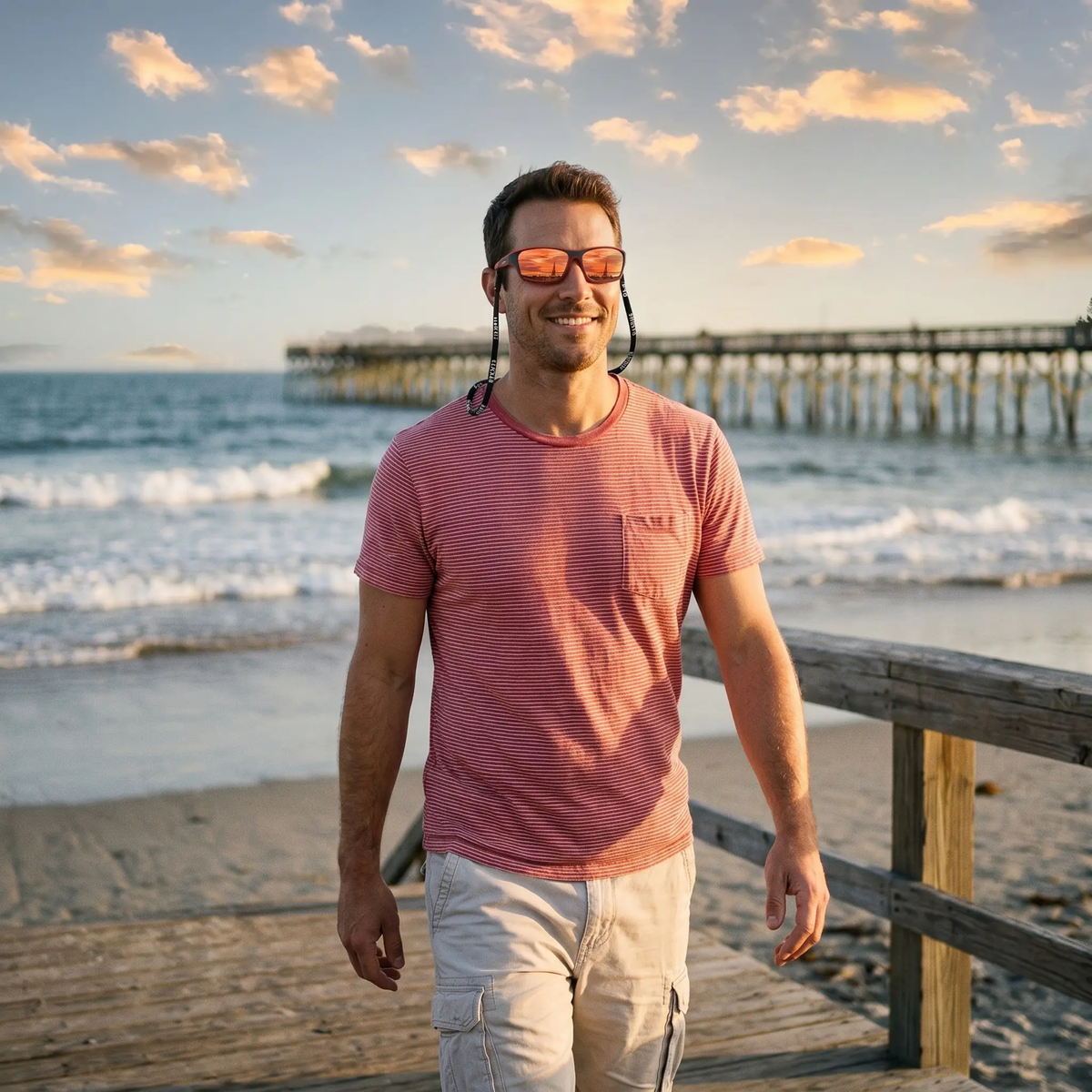 Professional Polarized Sports Sunglasses – UV Protection & Scratch-Resistant Lenses