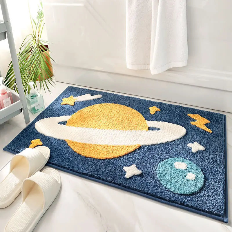 Quick-Drying Bath Mat with Non-Slip Design