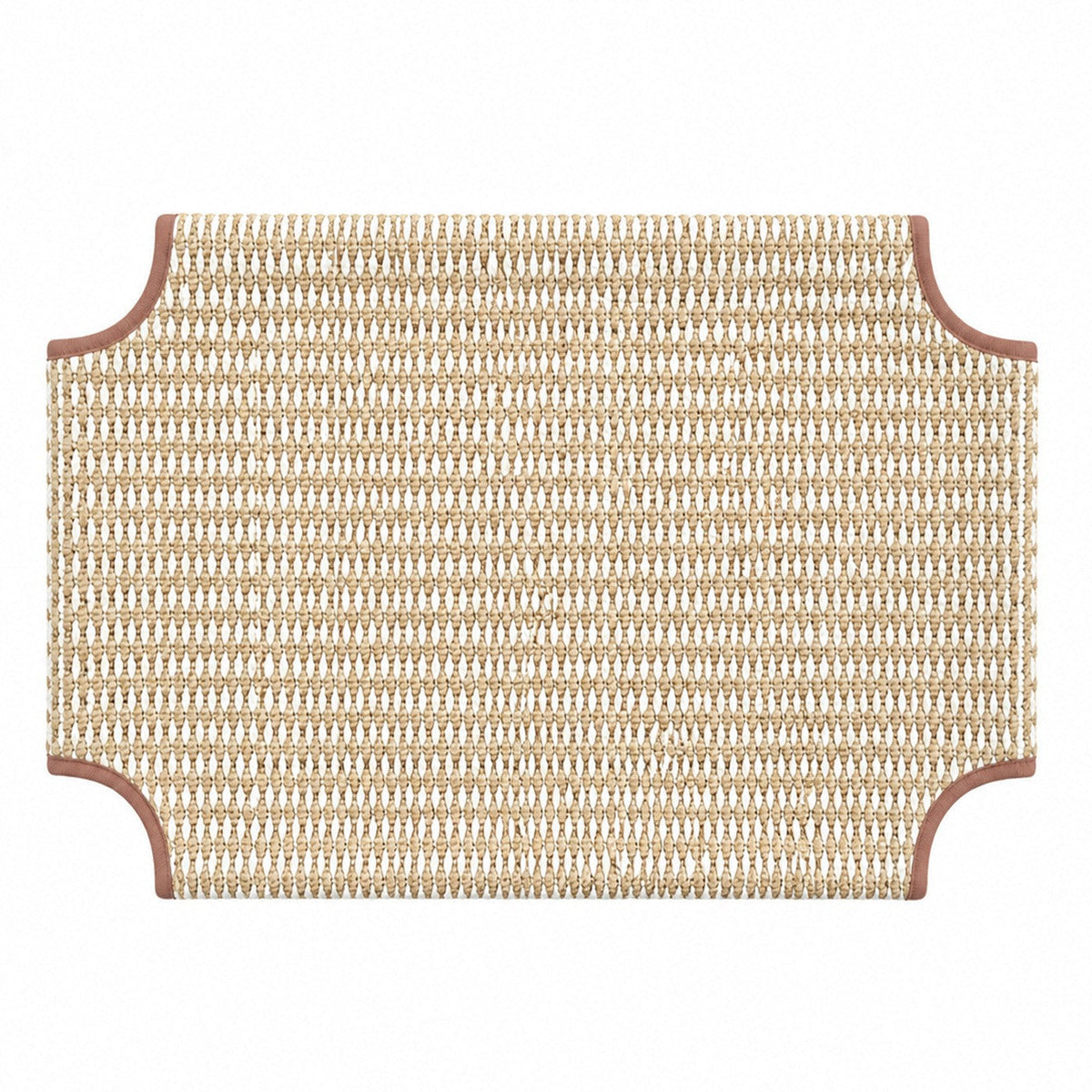 Raised Wooden Pet Bed with Breathable Woven Cover