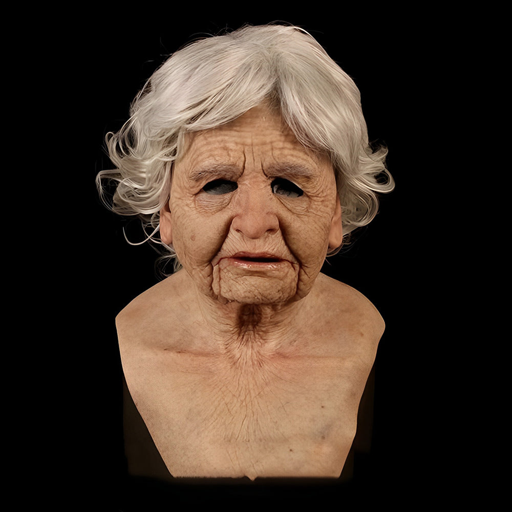 Realistic Full Head Face Mask Costume - Multiple Styles