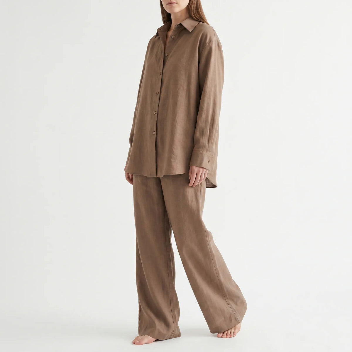 Relaxed Fit Two-Piece Pant Set