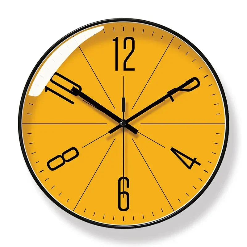 Retro-Style Wall Clock with Minimalist Design