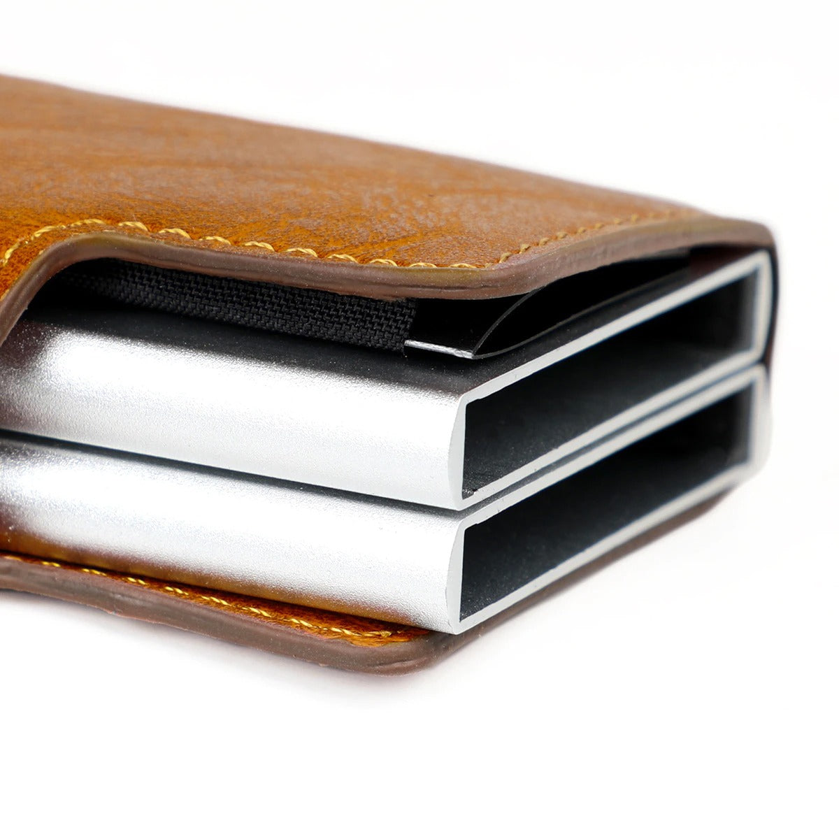 RFID Wallet with Double Pop-Up Card Cases