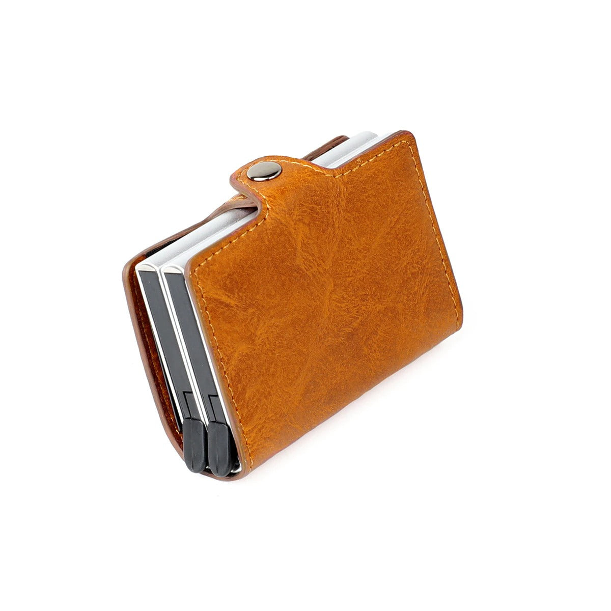 RFID Wallet with Double Pop-Up Card Cases