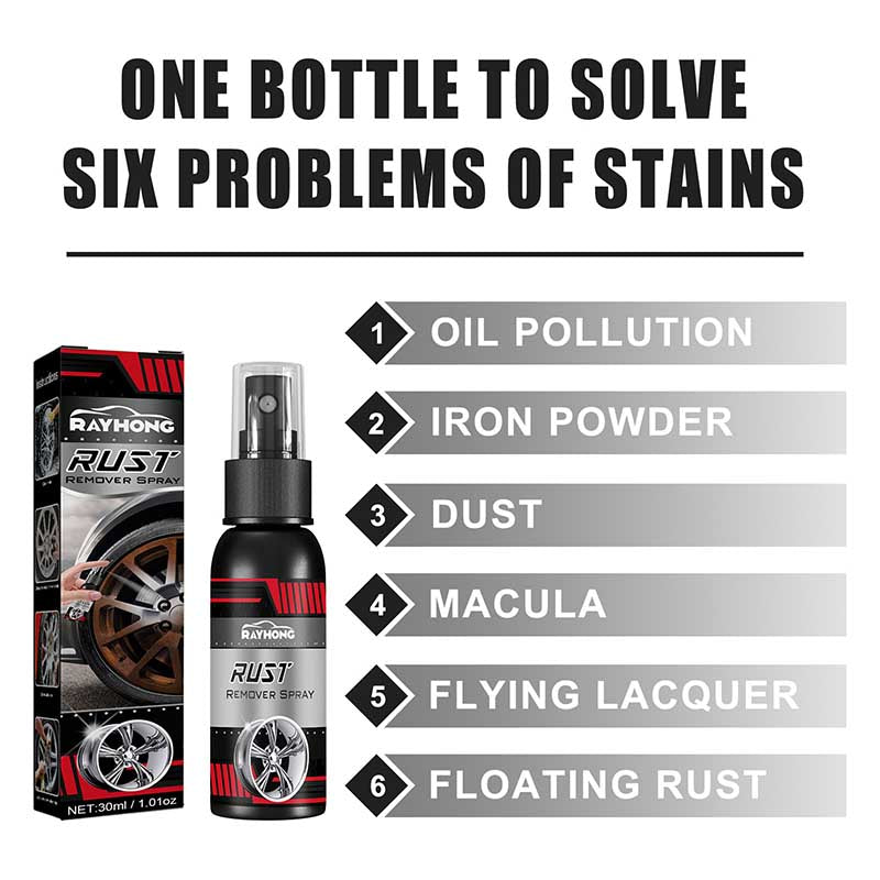 Rust Remover Spray with Fast-Acting Formula and Protective Anti-Corrosion Coating
