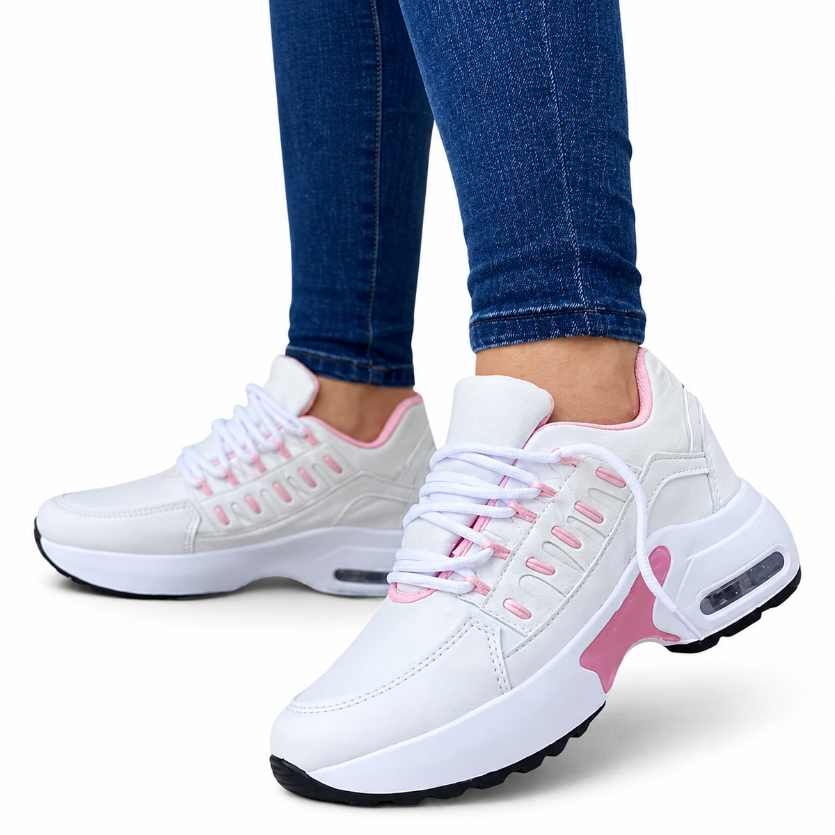 Segmented Orthopedic Sneakers with Arch Support