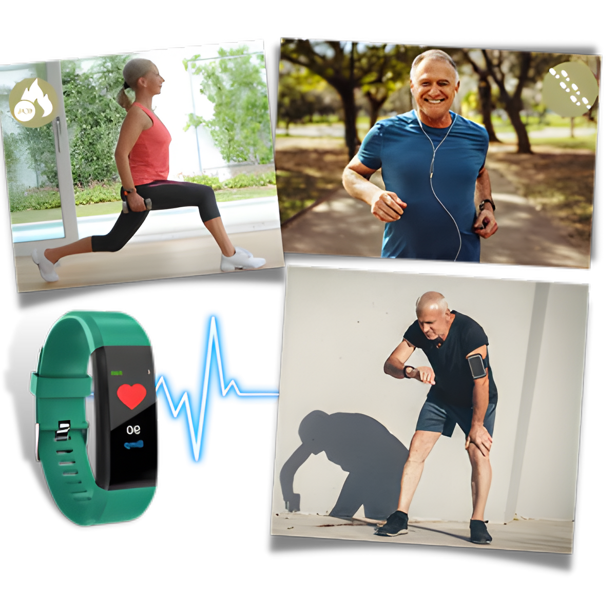 Senior Health Monitoring Smartwatch