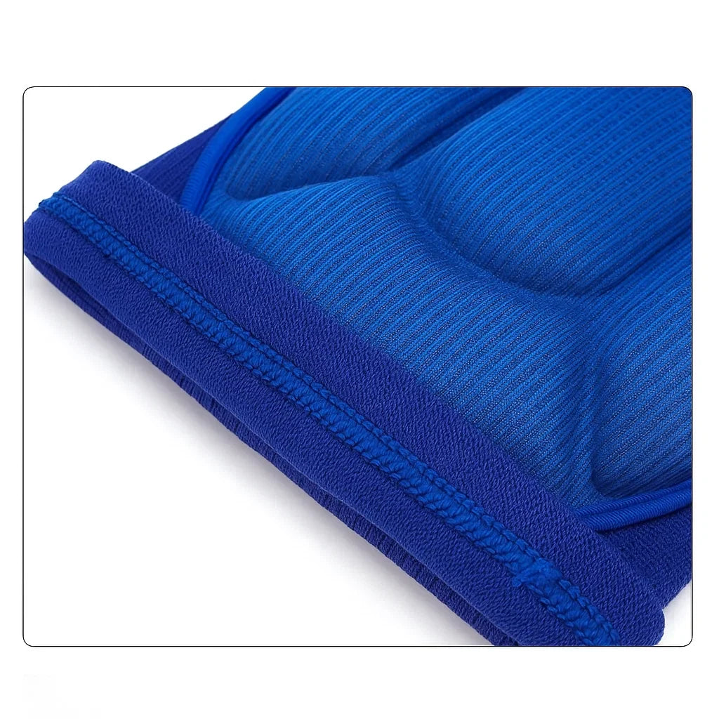 Shock-Absorbing Knee Pads with Breathable Compression Support and Anti-Slip Cushioning for Sports and Injury Prevention
