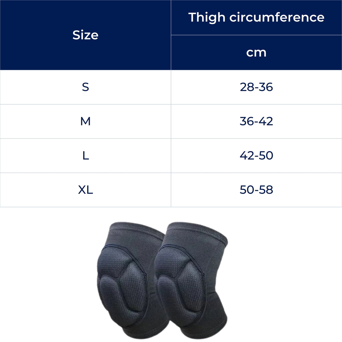 Shock-Absorbing Knee Pads with Breathable Compression Support and Anti-Slip Cushioning for Sports and Injury Prevention