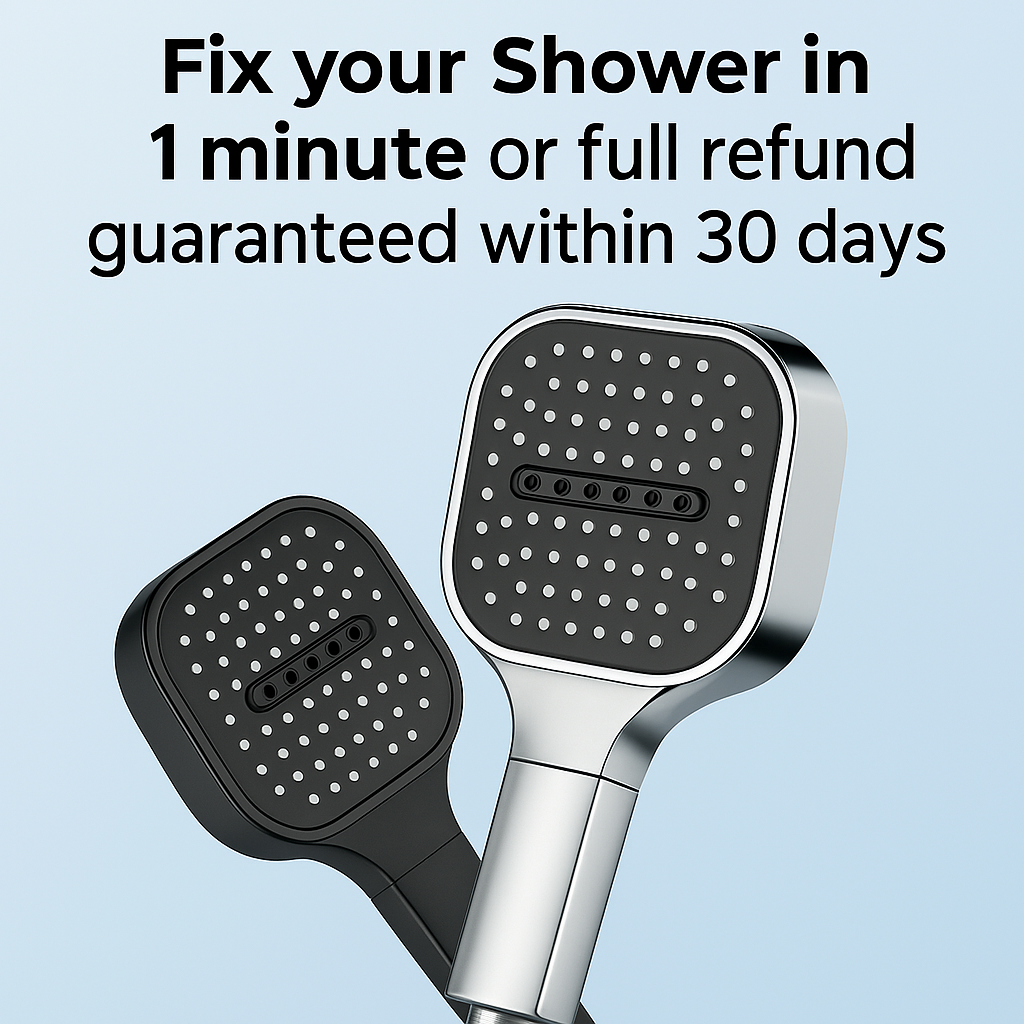 Shower Head with Turbo Boost Technology