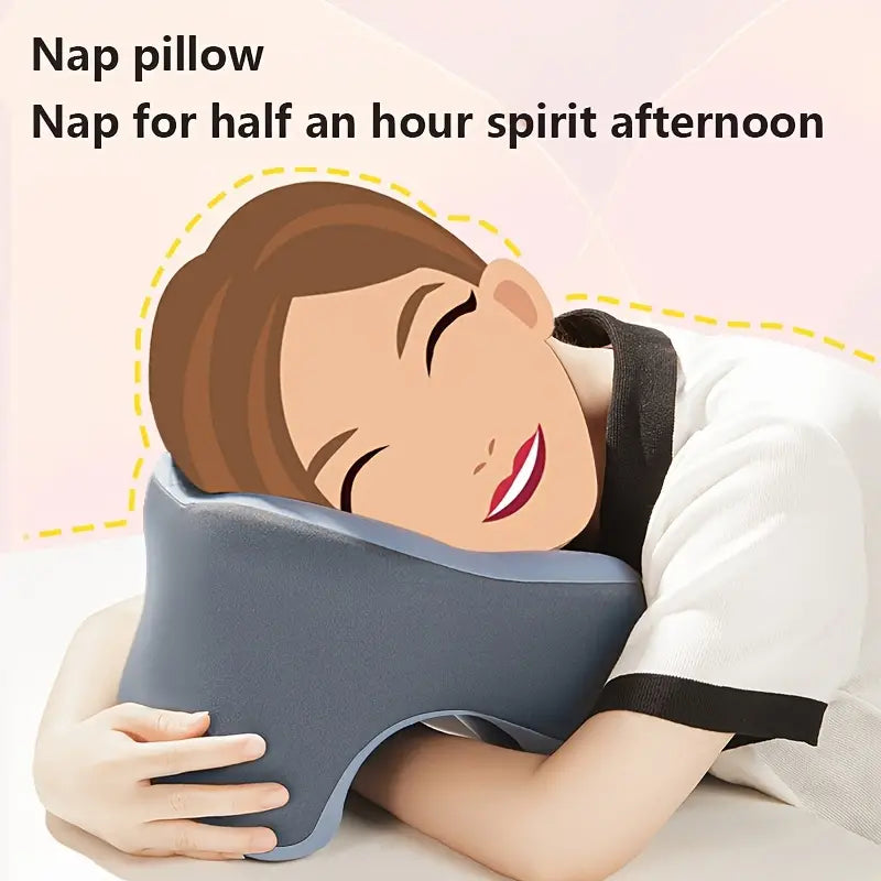 Sleeping Pillow, Travel Pillow, Camping Pillow, Neck and Cervical Support Pillow