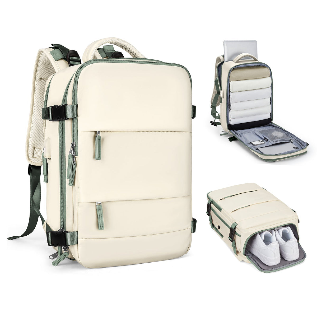 Smart Expandable Travel Backpack for Everyday Use