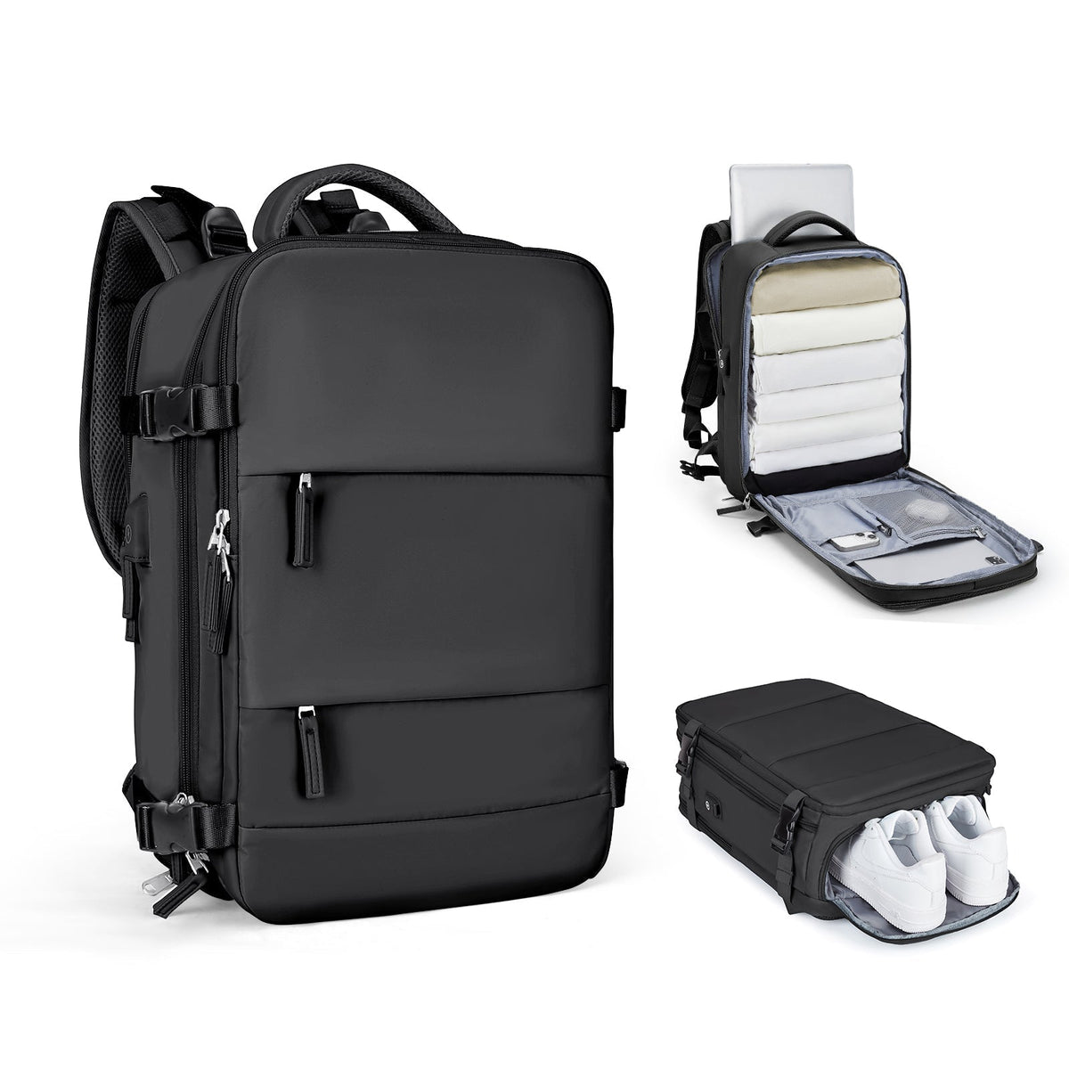 Smart Expandable Travel Backpack for Everyday Use