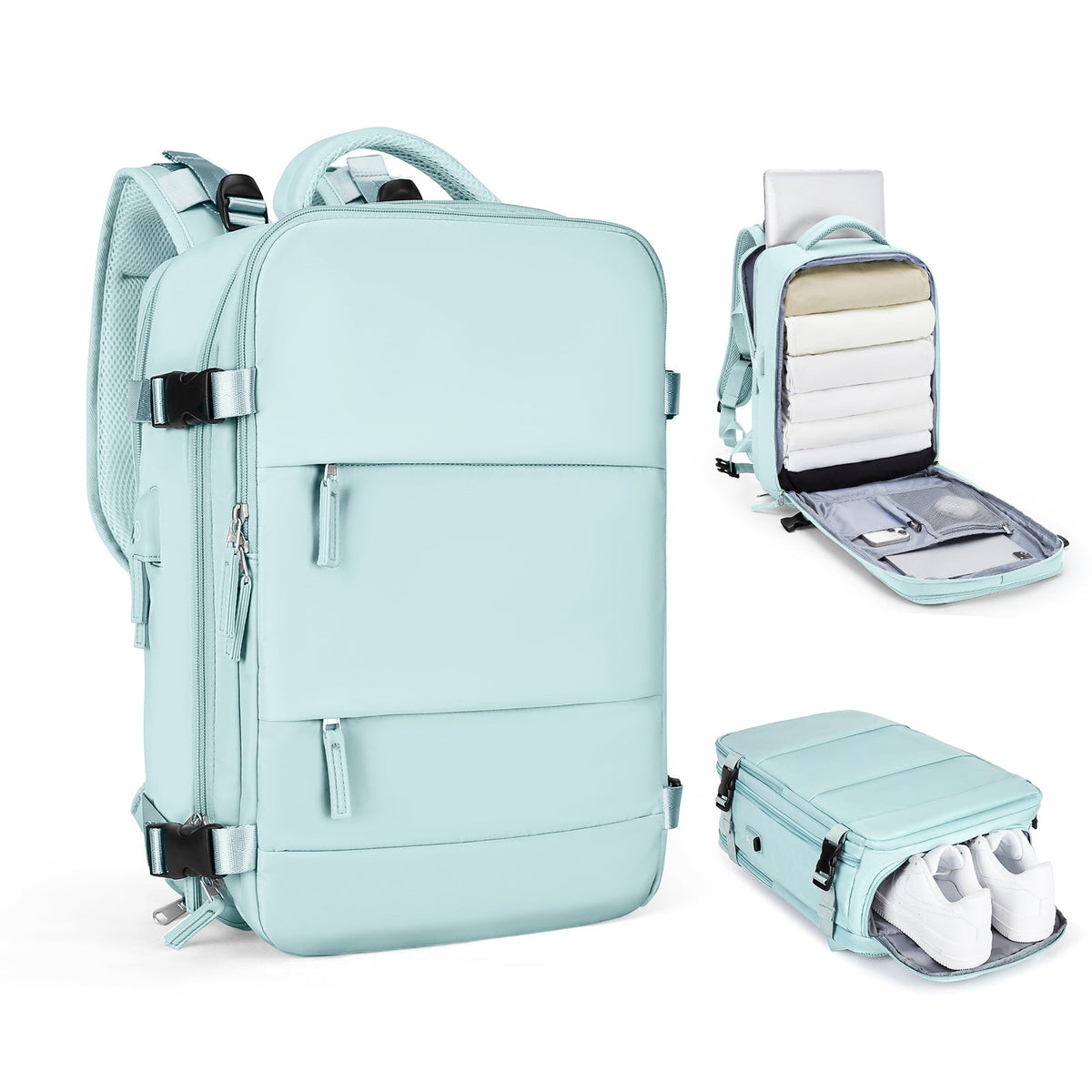 Smart Expandable Travel Backpack for Everyday Use