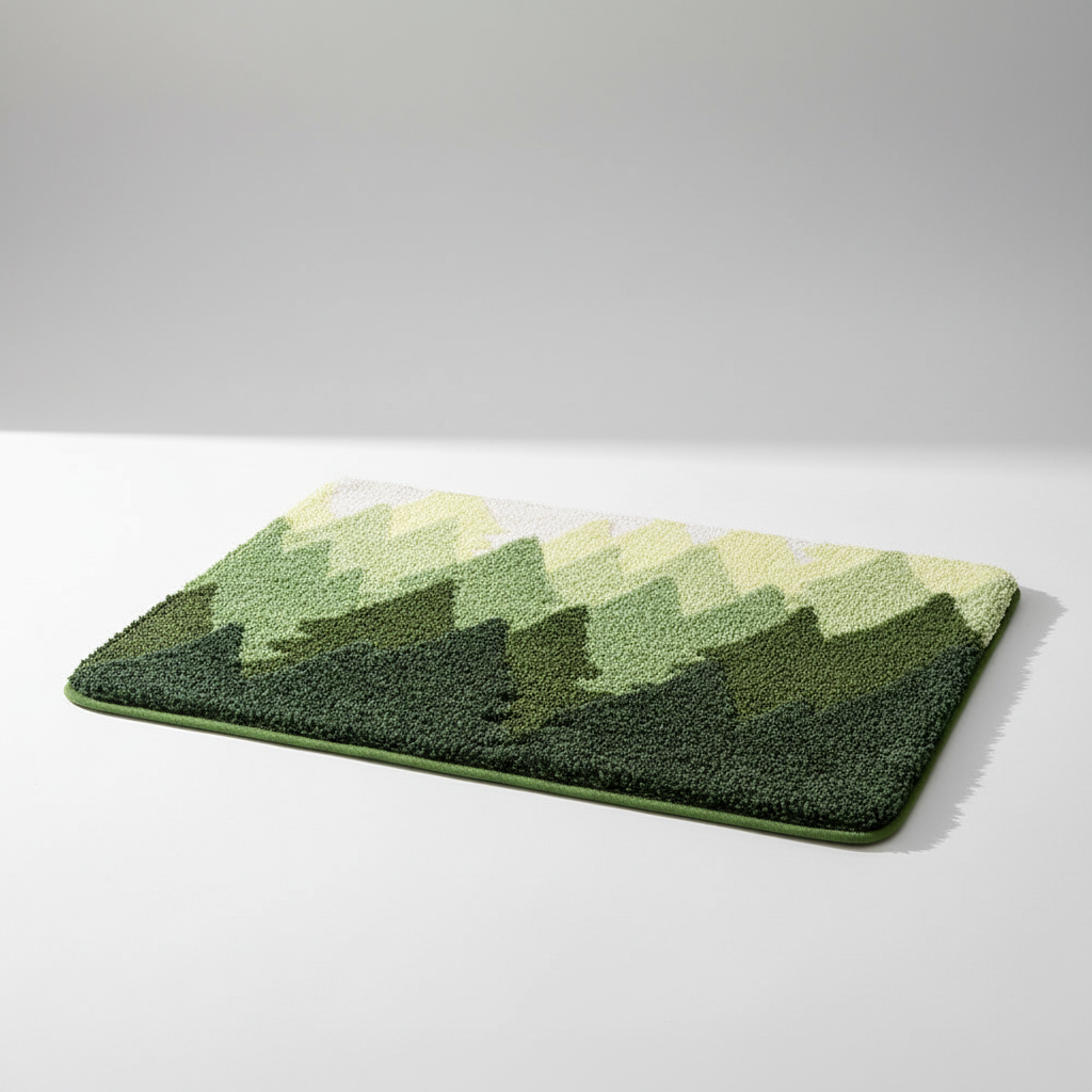 Soft Plush Bathroom Floor Mat for Cozy Comfort