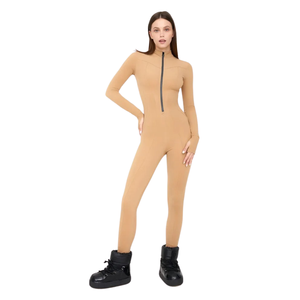 Sporty Zip-Up Romper