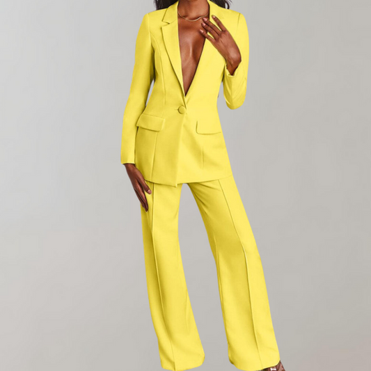 Stylish Blazer and Pants Set