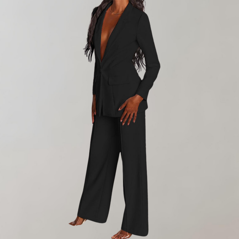 Stylish Blazer and Pants Set