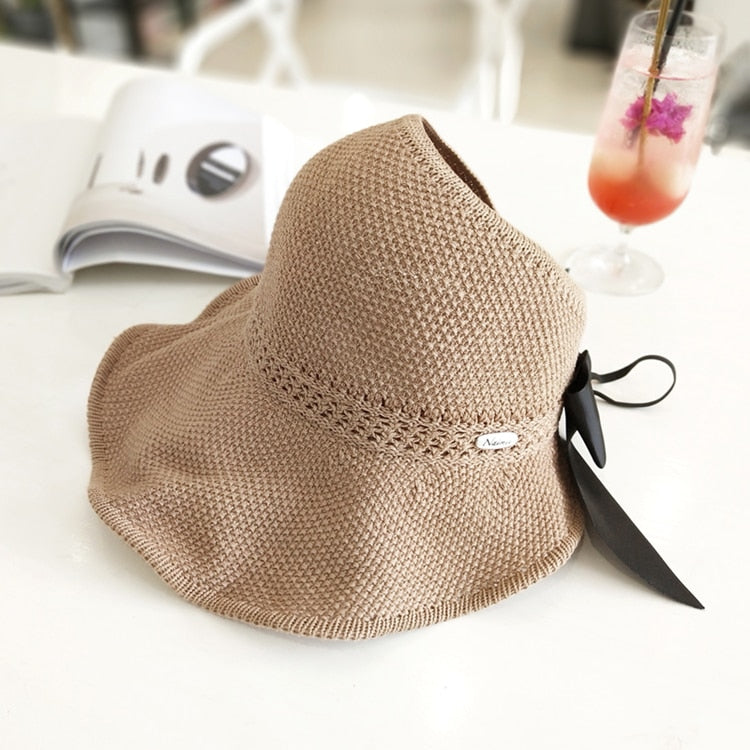 Stylish Summer Hat with Ponytail Hole
