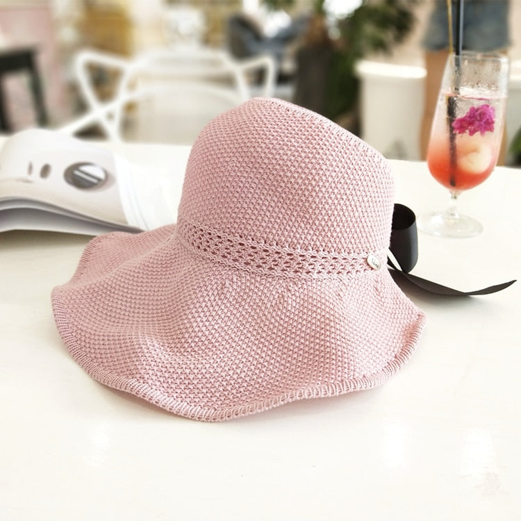 Stylish Summer Hat with Ponytail Hole