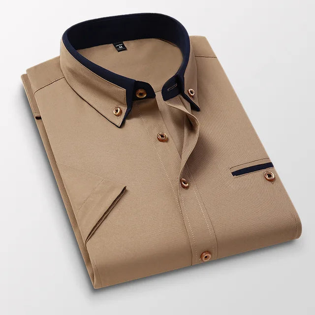 Timeless Shirt with Turn-Down Collar