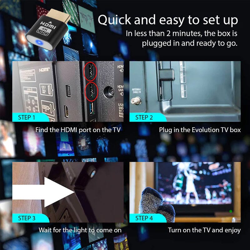 TV Streaming Device with HDMI Support